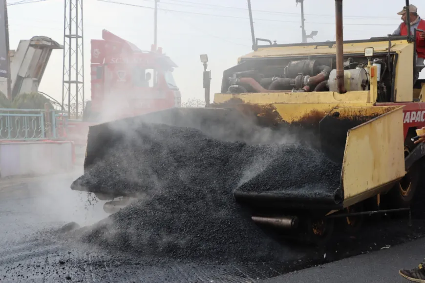 El municipio de Girkê Legê inicia obras de asfaltado en varias calles de la ciudad