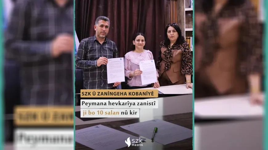 La Institución de la Lengua Kurda y la Universidad de Kobanê renuevan por diez años su acuerdo de cooperación científica