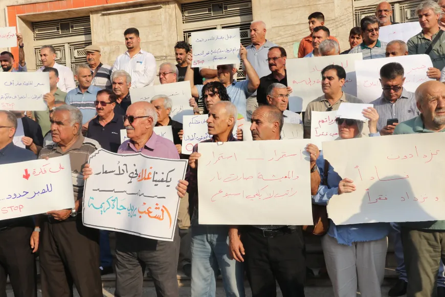 Habitantes y comerciantes de Qamishlo denuncian la crisis económica