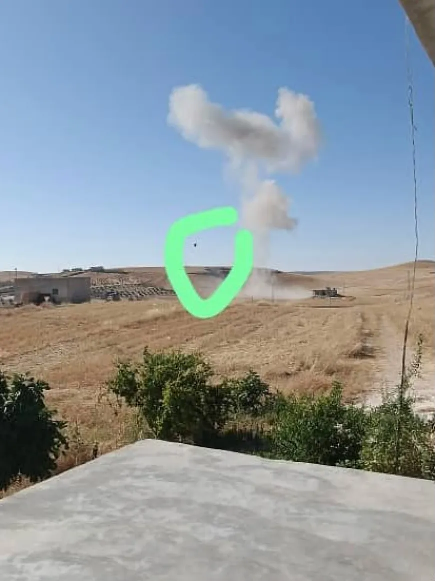 Un dron suicida ataca aldeas en la región sur en la zona rural de Kobani