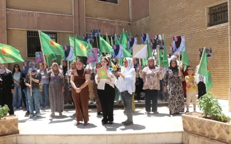 Organizaciones de mujeres de Hasaka condenan las acciones en Tel Eran y Tel Hasil