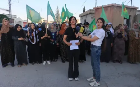 Mujeres de Qamishlo condenan los ataques contra Tel Eran y Tel Hasil