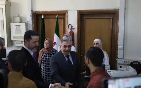 La sucursal del Banco Central de Siria reabre en Hasaka