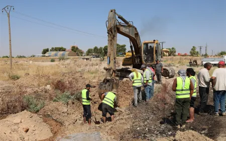 El agua de la estación de Alouk llega a la de Al-Hamma