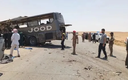 Asciende a 35 el número de muertos por el accidente en la carretera entre Deir ez-Zor y Damasco