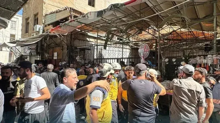 El número de víctimas por la explosión en una cafetería de Damasco asciende a 10