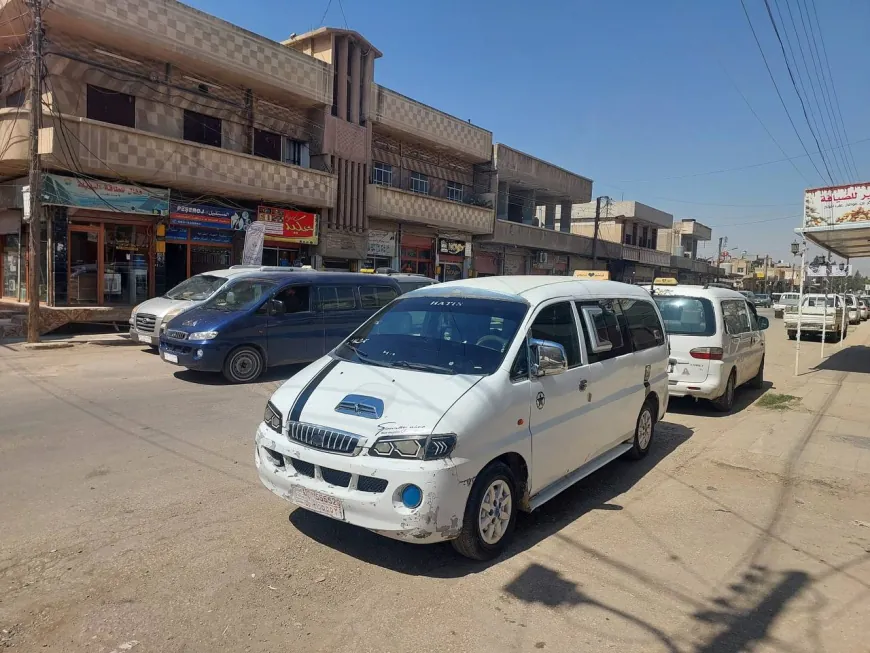 Los conductores de Tirbespiye protestan y exigen la distribución del servicio de combustible diesel