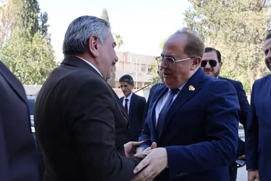 El gobernador de Hasaka y el ministro de Educación Superior analizan la situación de las instituciones académicas