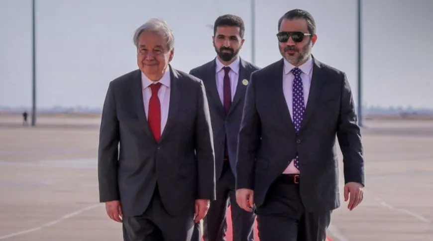 El secretario general de la ONU visita Siria