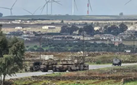 Fuerzas israelíes entran en la zona rural de Daraa