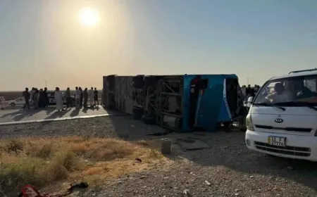 Muertos y heridos en un accidente de tráfico en Irak