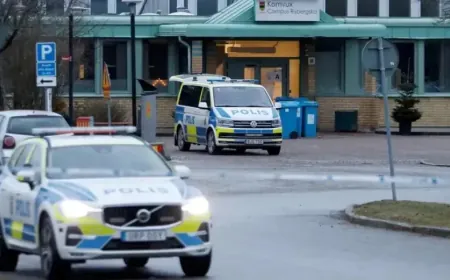 Ataque con cuchillo en un instituto de Suecia