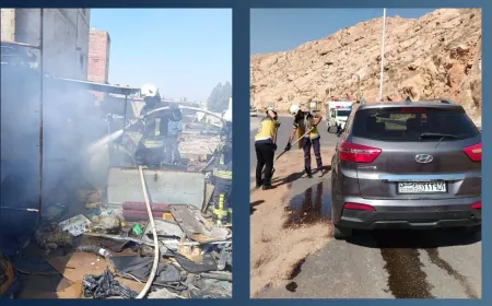 Dos muertos y 16 heridos en 15 accidentes de tráfico en Siria