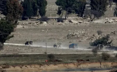 Una patrulla israelí incursiona en Sayda al-Hanut en medio de intensos sobrevuelos sobre Daraa
