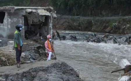 El número de víctimas de las inundaciones en Nepal asciende a 626