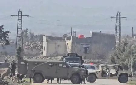Incursión israelí en el área de Al-Kassarat en el campo de Quneitra