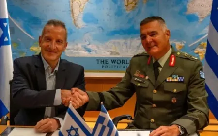Israel y Grecia firman un acuerdo militar