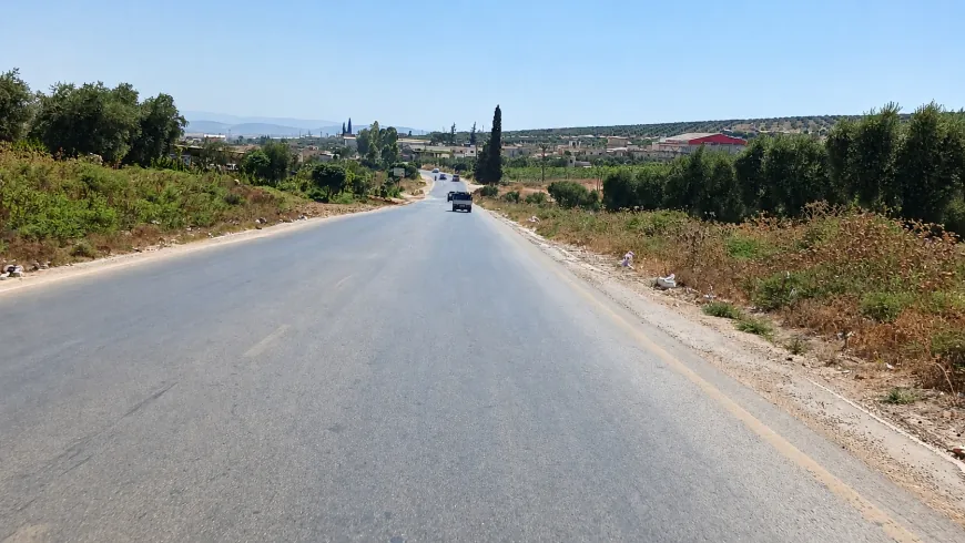 Imágenes de los paisajes naturales y olivares de Afrin