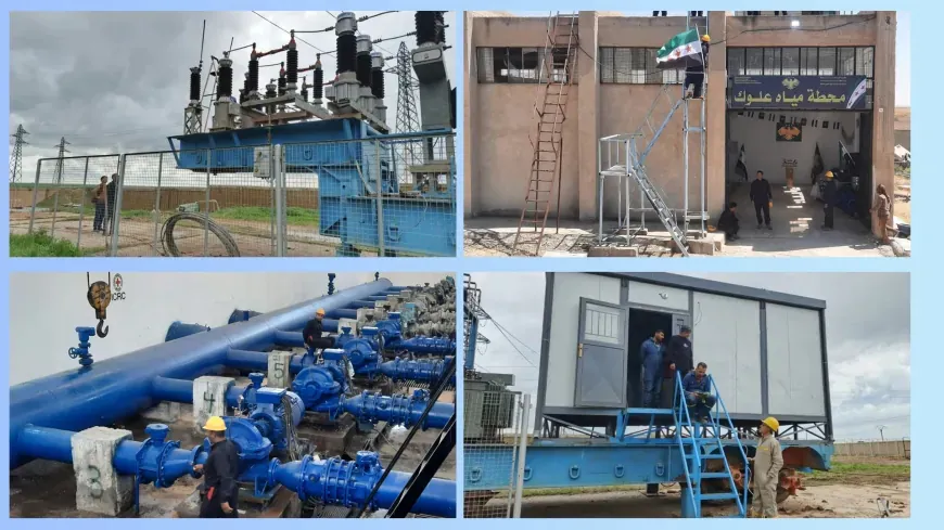 La estación de agua de Alok queda fuera de servicio por una avería eléctrica