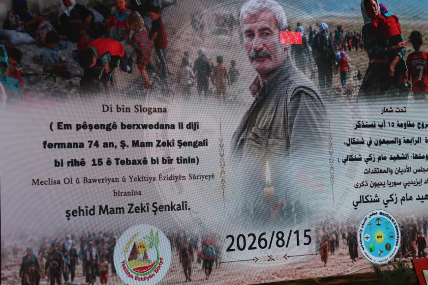 Conmemoran al mártir Mam Zekî en Qamishlo