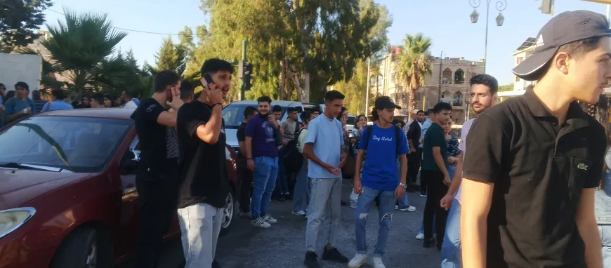 Los estudiantes de Suweyda no pueden presentarse a sus exámenes debido al bloqueo de las carreteras