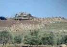 El bombardeo israelí tiene como objetivo el bosque de Bir Ajam en el campo de Quneitra