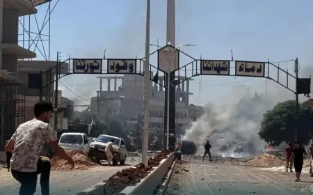 Dos personas mueren en explosiones registradas en Idlib