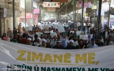 Habitantes de Qamishlo rechazan limitar a tres horas semanales la enseñanza del kurdo
