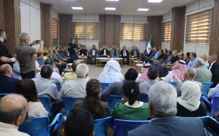 La delegación del Ministerio del Interior sirio visita a Kobani para discutir la seguridad