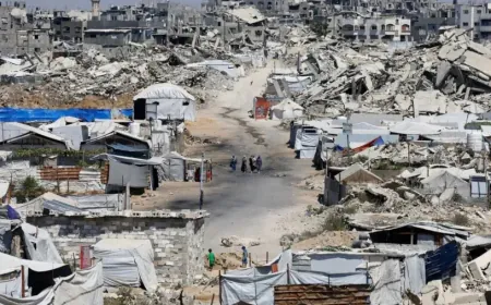 Dos muertos y seis heridos en el ataque israelí en Gaza