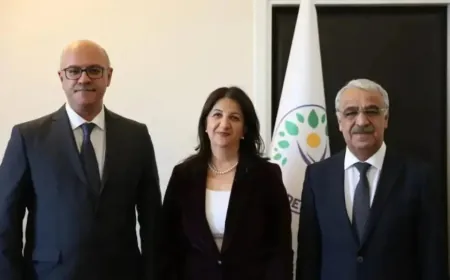 La delegación del Partido DEM regresa de Imrali después de reunirse con el líder Abdullah Ocalan