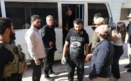 Los presos liberados cuentan las condiciones de su detención
