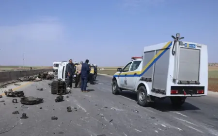 22 personas resultan heridas en un accidente en la carretera al Qadmous-Banias