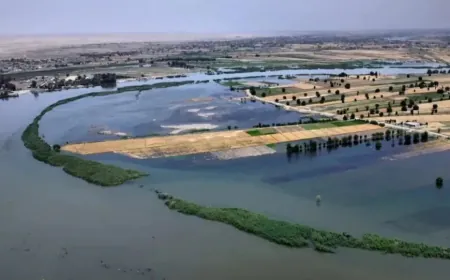 Alertan del aumento del nivel del río Éufrates