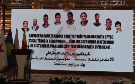 En su 23 aniversario, miembros del PYD reafirman su lucha por construir una Siria democrática