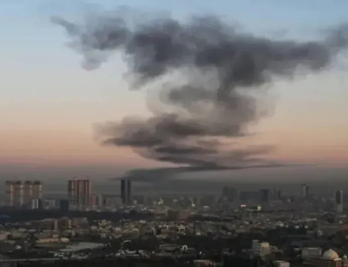 Explosión cerca del aeropuerto de Hawler durante los simulacros militares