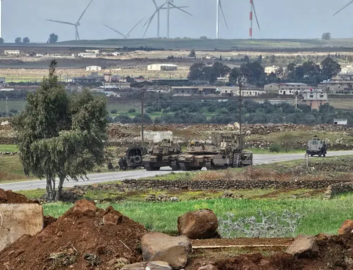 Incursión israelí en el campo de Quneitra y bombardeo cerca de dos pueblos