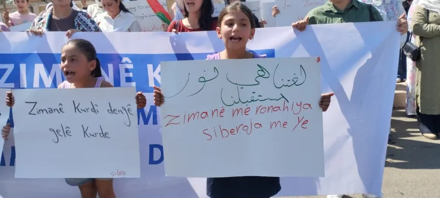 Los residentes de Jazira exigen el reconocimiento constitucional del idioma kurdo