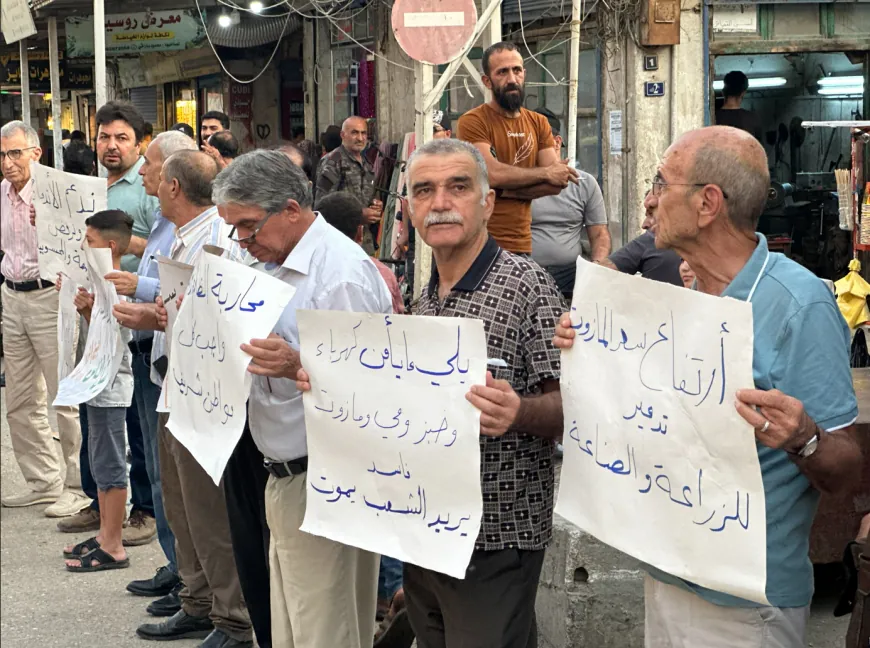 Protesta en Qamishlo contra el aumento de los precios