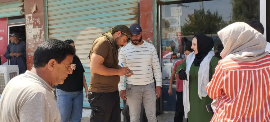 Los residentes de Jal Agha piden que se despejen las aceras; se organice el tráfico en la ciudad