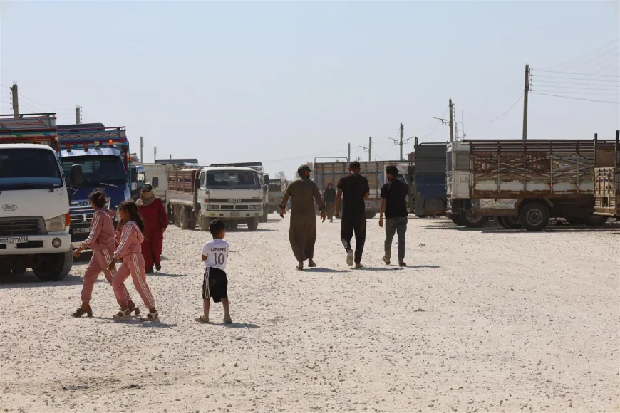 689 familias se preparan para regresar del campamento de Al-Talai a Serekaniye y sus aldeas