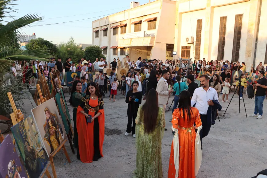 Se inaugura en Kobanê la séptima exposición de pintura