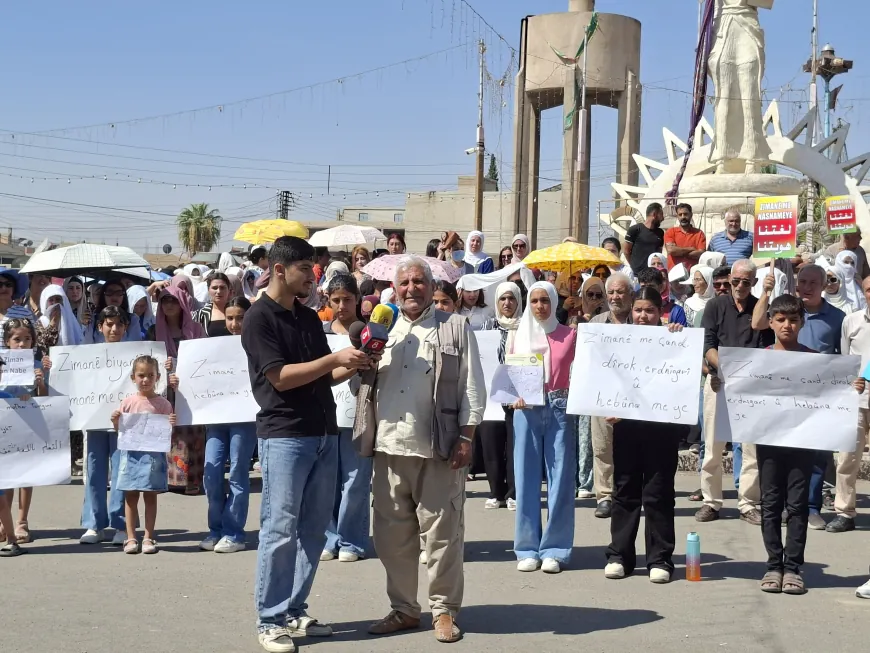 Manifestaciones en las ciudades de Jazira exigen educación en el idioma kurdo