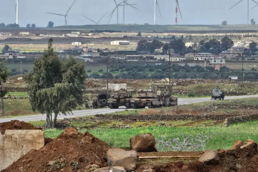 Incursión israelí en el campo de Quneitra y bombardeo cerca de dos pueblos