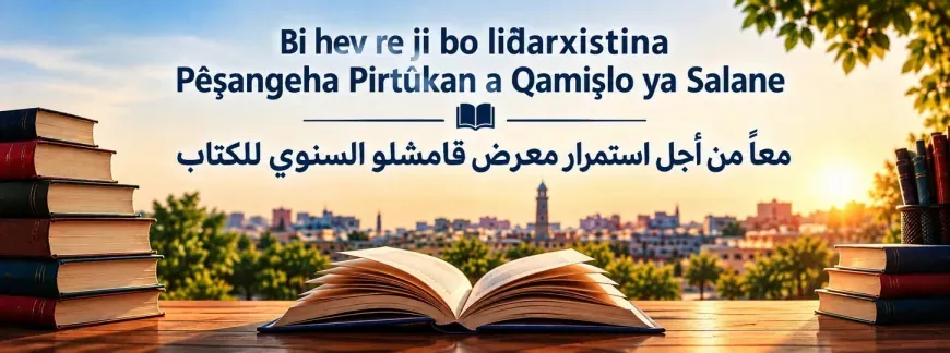 Intelectuales piden organizar la Feria del Libro de Qamishlo