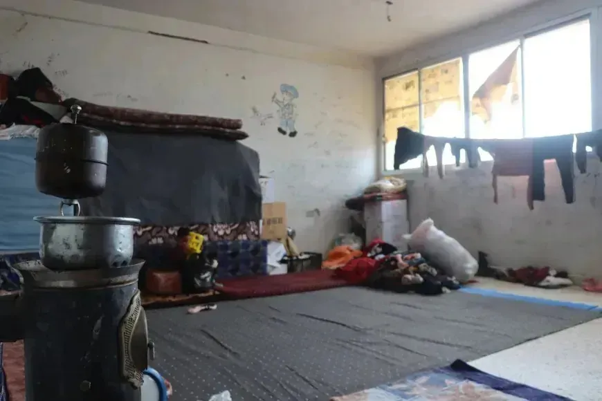 9 escuelas y 4 centros designados para albergar a los desplazados internos de Shahba