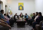 Continúan las visitas de la delegación de North Kurdistan