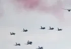 Aviones de combate franceses y británicos realizan un ejercicio conjunto