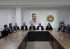 La delegación de Imrali visita el Colegio de Abogados de Amed