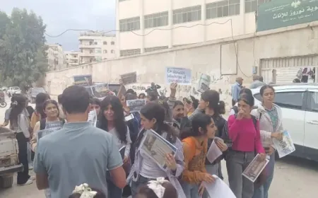Los estudiantes de Alepo y Afrin reclaman una solución a su situación
